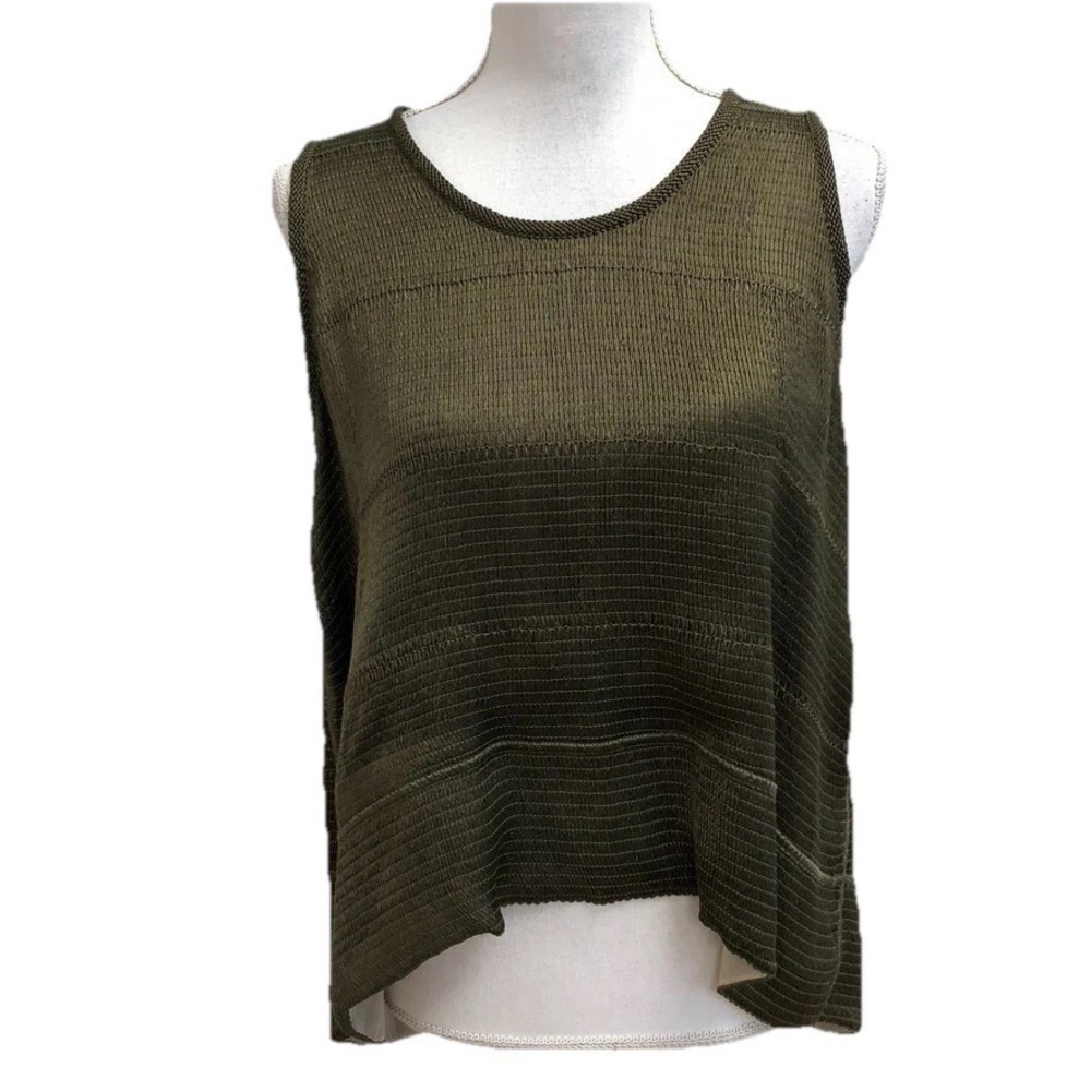 Tom Ford Olive Green Knit Top- Women
